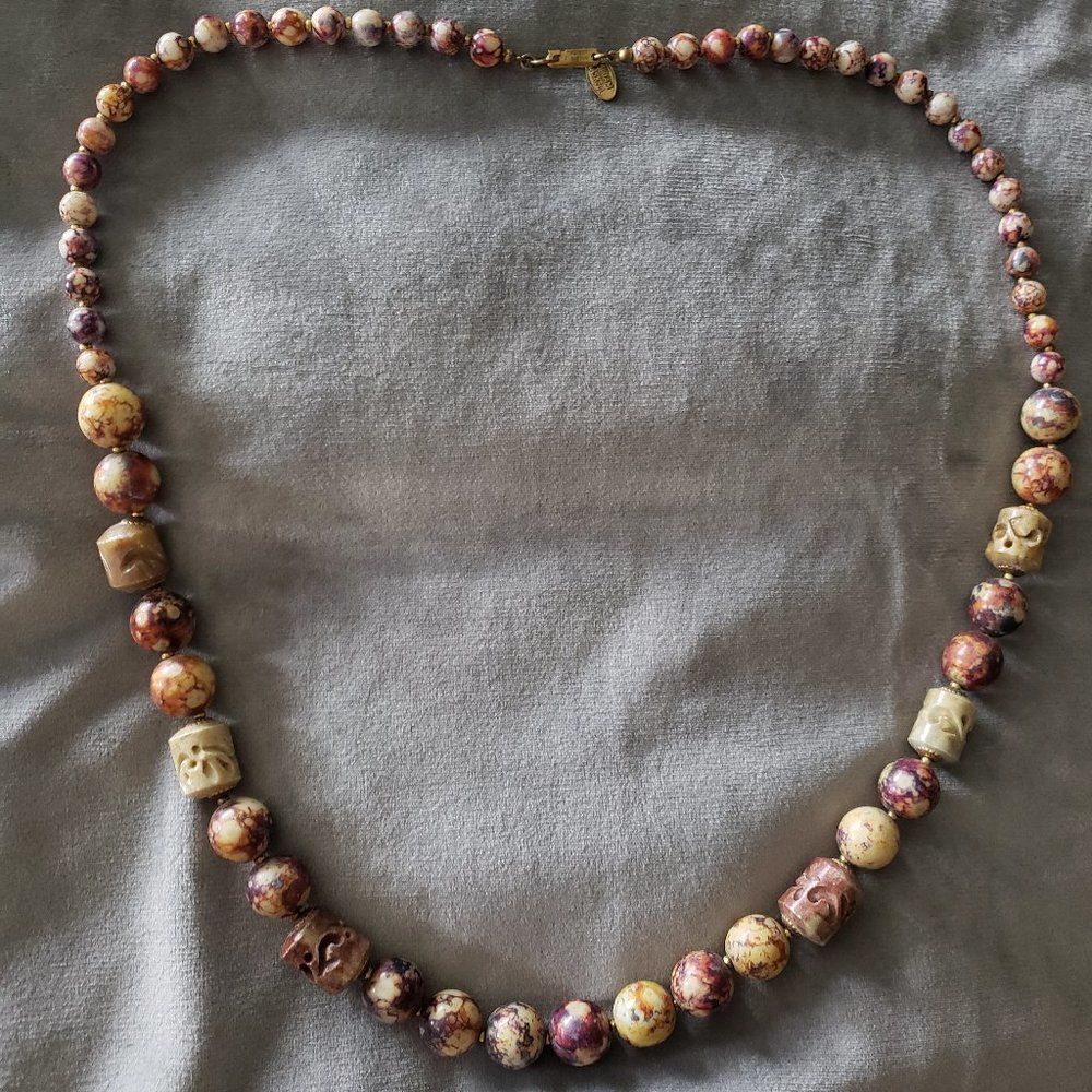 Vintage Gorgeous Miriam Haskell Necklace 1970s - Picture 4 of 7